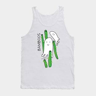 Bamboos Halloween ghost Tank Top